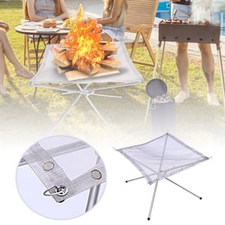 Drfeify Barbecue Pliable Camping – Acier Inoxydable – Détachable Pour 1-2 Personnes – Grill Portable Compact