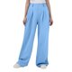 thumbnail image 1 of Pantalones de mujer de cintura alta, de color liso, de pana, con abertura en el bajo. Pantalones informales con bolsillos, lavables a máquina., 1 of 6