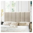 thumbnail image 4 of Exlonjet Upholstered Headboard Foldable King Size Headboards King/California King Linen Panel with Height Adjustments, 4 of 9