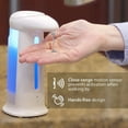 thumbnail image 5 of Sonic Soap Automatic Touch Free Soap Hand Sanitizer Dispenser Motion Activated 9.5 fl oz for Kitchen Bathroom Waterproof, 5 of 7