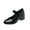 Black, variant on Lovskoo 2024 Women's Pumps Chunky Heels Platform Shoes Comfort Round Closed Toe Block Heel Pumps Dress High Heeled Office Shoes Black