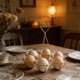thumbnail image 5 of Easter Egg Holder Metal Egg Tray Stand – Round Dining Table Egg Storage Rack Basket, Decorative Kitchen Countertop Display, Black/Gold/White, 19cm, 5 of 7