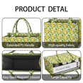 thumbnail image 4 of Large Capacity Tote Bag,Yellow Lemon Fruit Slices Handbag Fashion Luxury Tote Bag,15.7"x13"x 5.1" Inches,Laptop Compatible, 4 of 6