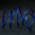 thumbnail image 2 of 1/8" x 10yd. Cobalt Satin Ribbon by Celebrate It – Non-Wired with Woven Edge - Polyester – Ideal for Gift Wrapping - Baskets & DIY Crafts - 24 Pack, 2 of 4