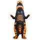 thumbnail image 4 of Disfraz inflable de dinosaurio T-rex jurásico premium halloween Toda ocasión Bk Disfraces  Talla unitalla adulto 12+ Naranja, 4 of 8