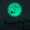 thumbnail image 5 of 30cm 3D Wall Stickers Large Luminous Glow Star Moon Fluorescent Wall Sticker In The Dark Sticker Kid Room Christmas Decor (D), 5 of 6