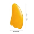 thumbnail image 2 of Herramienta de masaje Gua Sha, tablero de resina Gua Sha para relajación muscular y masaje corporal, acabado ergonómico con piedras naturales, adecuado para rostro y cuerpo., 2 of 5