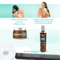 thumbnail image 3 of Kit Mascarilla y Crema para Peinar Chocolate Nefertiti con Keratina y Cacao + Peine Graduado y Gorro de Baño Alfamar Cabello Seco o Dañado Hidratante Nutritivo Control Frizz y Brillo, 3 of 6