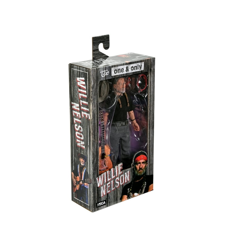 NECA Willie Nelson 8 Inch Clothed Series Action Figure Doll