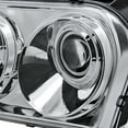 thumbnail image 4 of Spec-D Tuning Replacement Clear Projector Headlights + 8-LED Bumper Fog Lamps Compatible with 2005-2010 Chrysler 300 Left + Right Pair Headlamps Assembly, 4 of 7