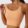 thumbnail image 5 of Sujetador deportivo ACTIVE de entrenamiento Camisetas sin Mangas Yoga Criss Cross Back Elástico cuello cuadrado, 5 of 5