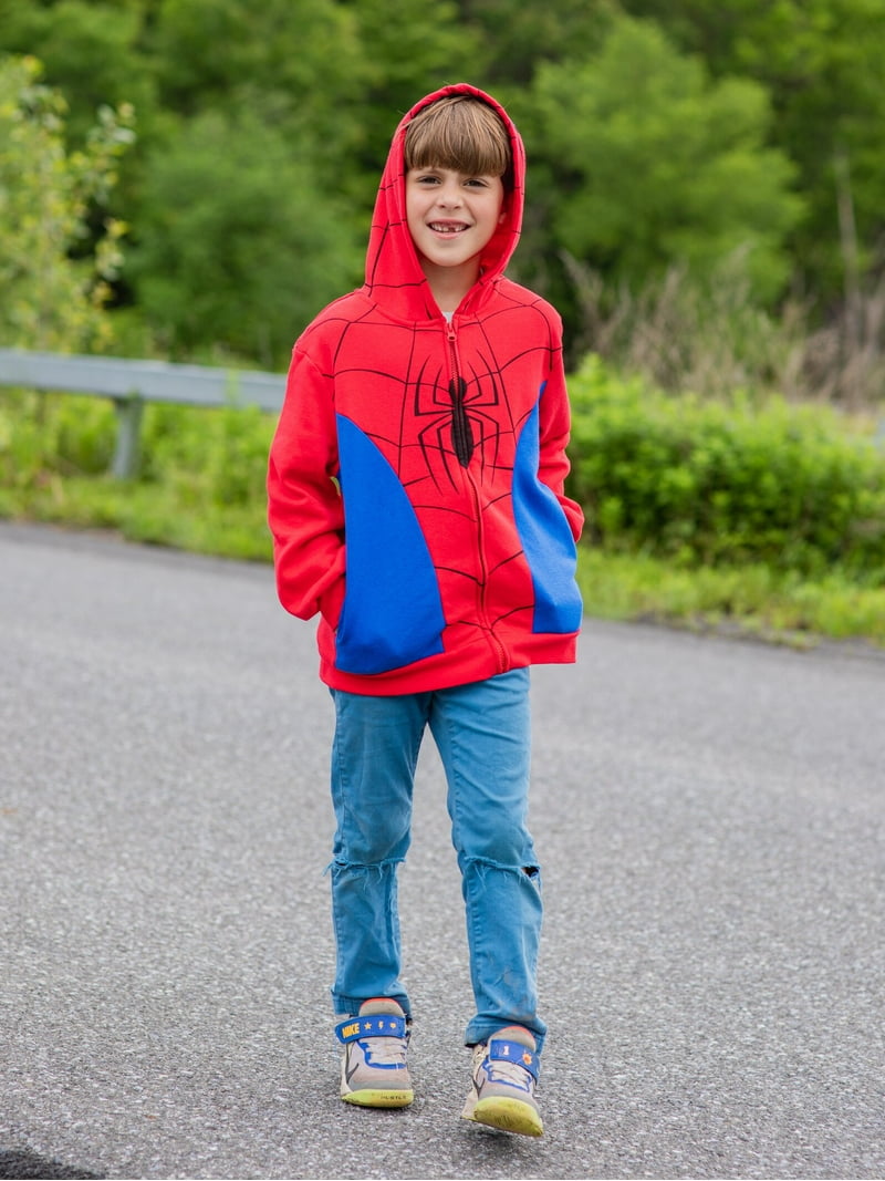 Marvel Avengers Spiderman Hoodie Sweatshirt: Superhero Character
