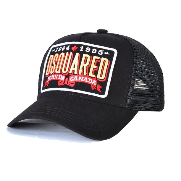 Gorra de béisbol DSQUAREDS para hombre, deportiva, algodón/red