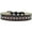 Black, variant on Mirage Pet Sprinkles Ice Cream Dog Collar Pearl and Red Crystals Size 12 Black