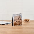 thumbnail image 3 of Bag Tek Black Plastic Large Snack Bag - Double Seal, Rip Lock, Heat Sealable - 9 1/2" x 7 1/2" x 2 3/4" - 100 count box, 3 of 10