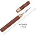 thumbnail image 2 of Steel Ice Picks with Wooden Handle,6.7 Inch Portable Ice Pick Wooden Handle,Used for Family,Restaurant and Bar, 2 of 4