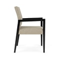 thumbnail image 3 of Pemberly Row Waiting Reception Guest Chair Wood Frame in Beige, 3 of 5