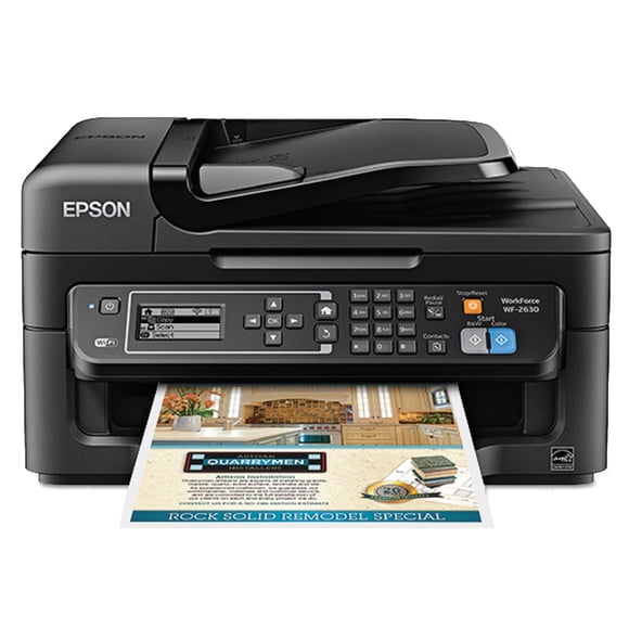 Impresora Epson WorkForce WF-2630 inalámbrica a color de inyección de tinta