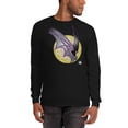 thumbnail image 3 of Bat Doodle Bad Moon Long Sleeve Shirt, 3 of 11