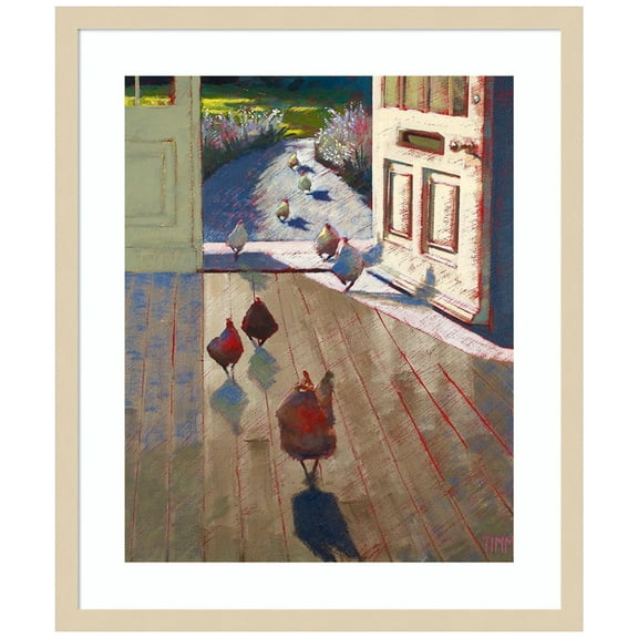 Amanti Art Girls Day Out Wood Framed Wall Art Print