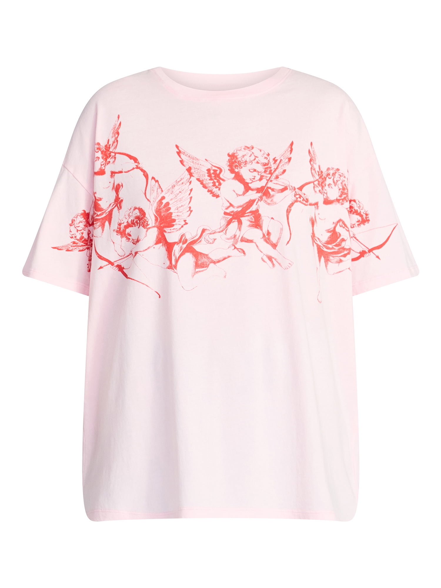 Valentine's Day Women's Cupid Cluster Graphic Tee from Way to Celebrate, Sizes S-XXXL