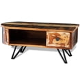 thumbnail image 3 of vidaXL Table Basse avec Pieds en Épingle en Bois Récupéré Massif, 3 of 5