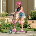 thumbnail image 6 of Yvolution Fliker Air A3 Kids 3 Wheels Drift Wiggle Scooter for Boys and Girls Ages 7+ Years (Purple), 6 of 10