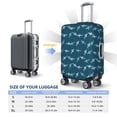 thumbnail image 6 of Daiia Party Shark Cute Luggage Cover, Thickened Washable Travel Luggage Covers, Elastic Unique Baggage Covers for 18-20 inch Luggage(excluding luggage)-Medium, 6 of 9