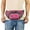 Rose, variant on Sport Waist Bag with Large Capacity Waterproof for Men and Women Fanny Pack for Outdoor Ridding Hiking Carrying phone