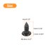 thumbnail image 2 of Tornillo autorroscante de cabeza plana Phillips de 4mm x 10mm, 100pcs - Tornillo de cabeza redonda de acero inoxidable 304 (Negro), 2 of 6