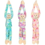Giftable World A08071 18 in. Plush Long Arms Monkey - 3 Assorted Color