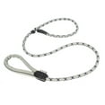 thumbnail image 2 of Flmtop Pet Chain Good Craftsmanship Wear-resistant Nylon Dog One-piece P-type Leash for Outdoor Grey, 2 of 9