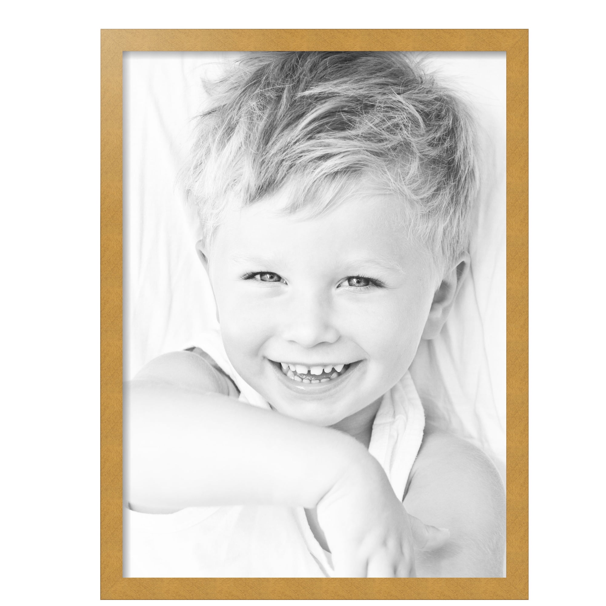 ArtToFrames 22" x 30" Classic Gold Picture Frame, 22x30 inch Gold MDF Poster Frame (WOM-4498),  Pack