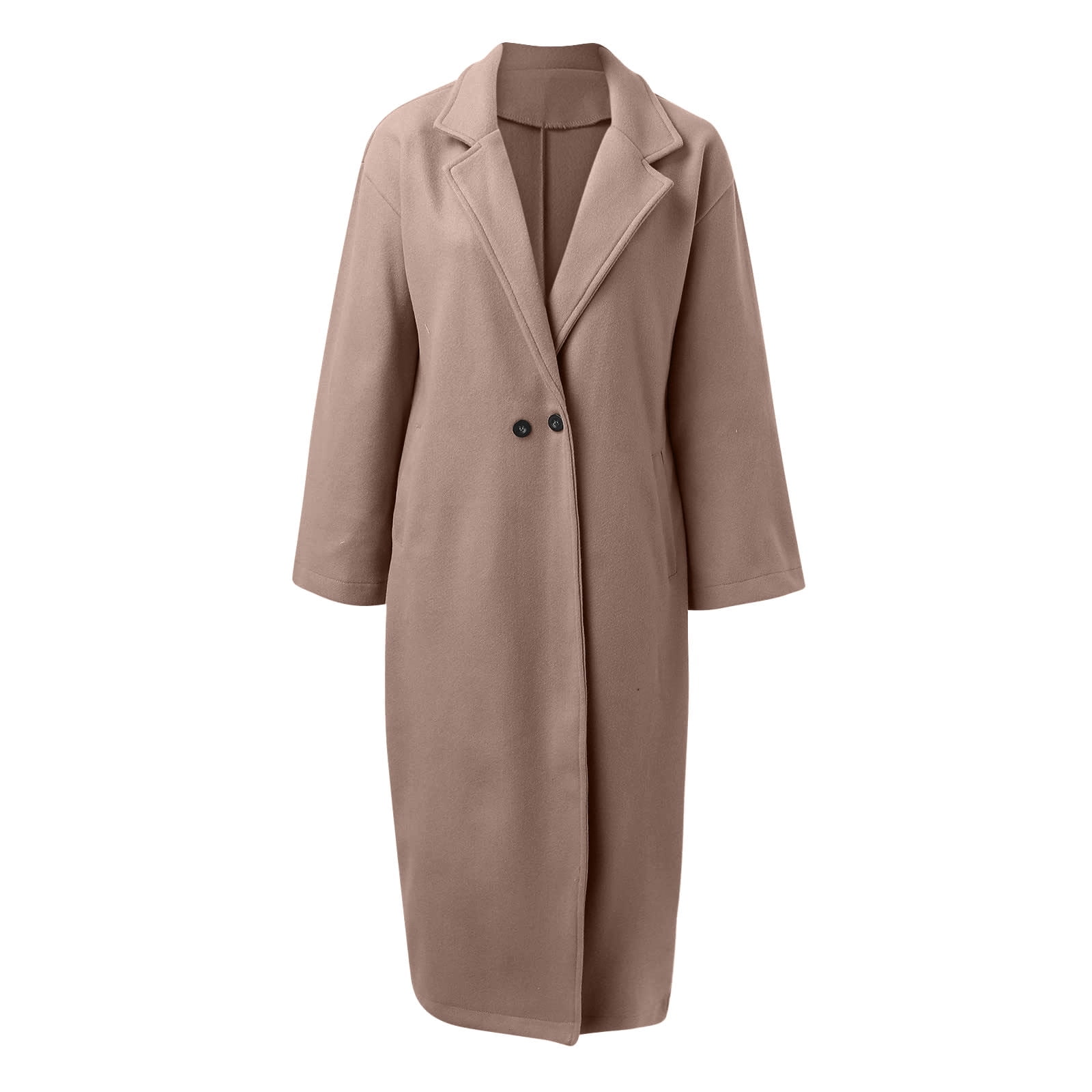 Veste Légère Femme 2025 - Trench Coat Décontracté Volant, Grande Taille, En Polyester/élasthanne (480 G) - 6