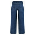 thumbnail image 6 of Free Assembly Women's Cropped Wide Leg Jeans, 6 of 7