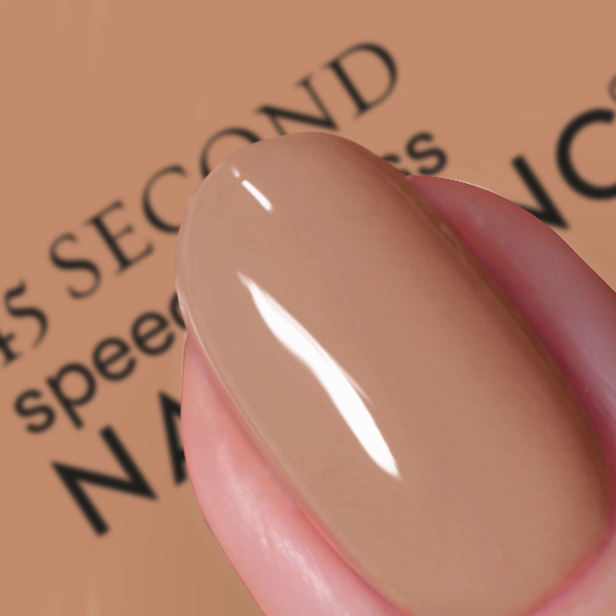 Nails.INC Quick Drying Nail Polish, Tori, Caramel Nude, 0.47 fl oz
