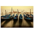 thumbnail image 1 of Great BIG Canvas | Rolled Scott Stulberg Poster Print entitled Gondolas in Venice, Italy, 1 of 4