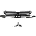 thumbnail image 3 of OE # 7450A967 Front Bumper Grille Grill-Assy W/ Logo 1PC Fits select: 2016-2017 MITSUBISHI OUTLANDER SE/SEL, 3 of 7