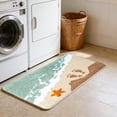thumbnail image 4 of AuroraX Blue Bath Rugs for Bathroom Floor Non Slip OceanRug,Single Washable Plush Quick Drying Shower Rugs for Bathroom Anti Slip Extra Soft Shower Mats for Inside Shower, 4 of 6