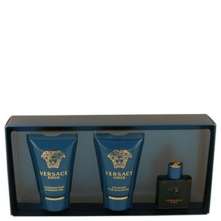 Versace Men's Fragrance Collection Dylan Blue Eros 4Pc Travel Spray Gift  Set NIB