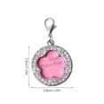 thumbnail image 3 of Fiudx Colgante para Mascota, Collar con Nombre Personalizable, Elegante Accesorio para Placa de Identificación, Material de Aleación Resistente, Regalo Único para Amantes de Las Mascotas, Moda para M, 3 of 3