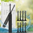 thumbnail image 1 of LSLJS Electric Toothbrush Electric Toothbrush with 8 Brush Heads Smart 6-speed Timer Electric Toothbrush IPX7 -Newly Upgraded Electric Toothbrush Longer Life Fas, Electric Toothbrush, 1 of 9