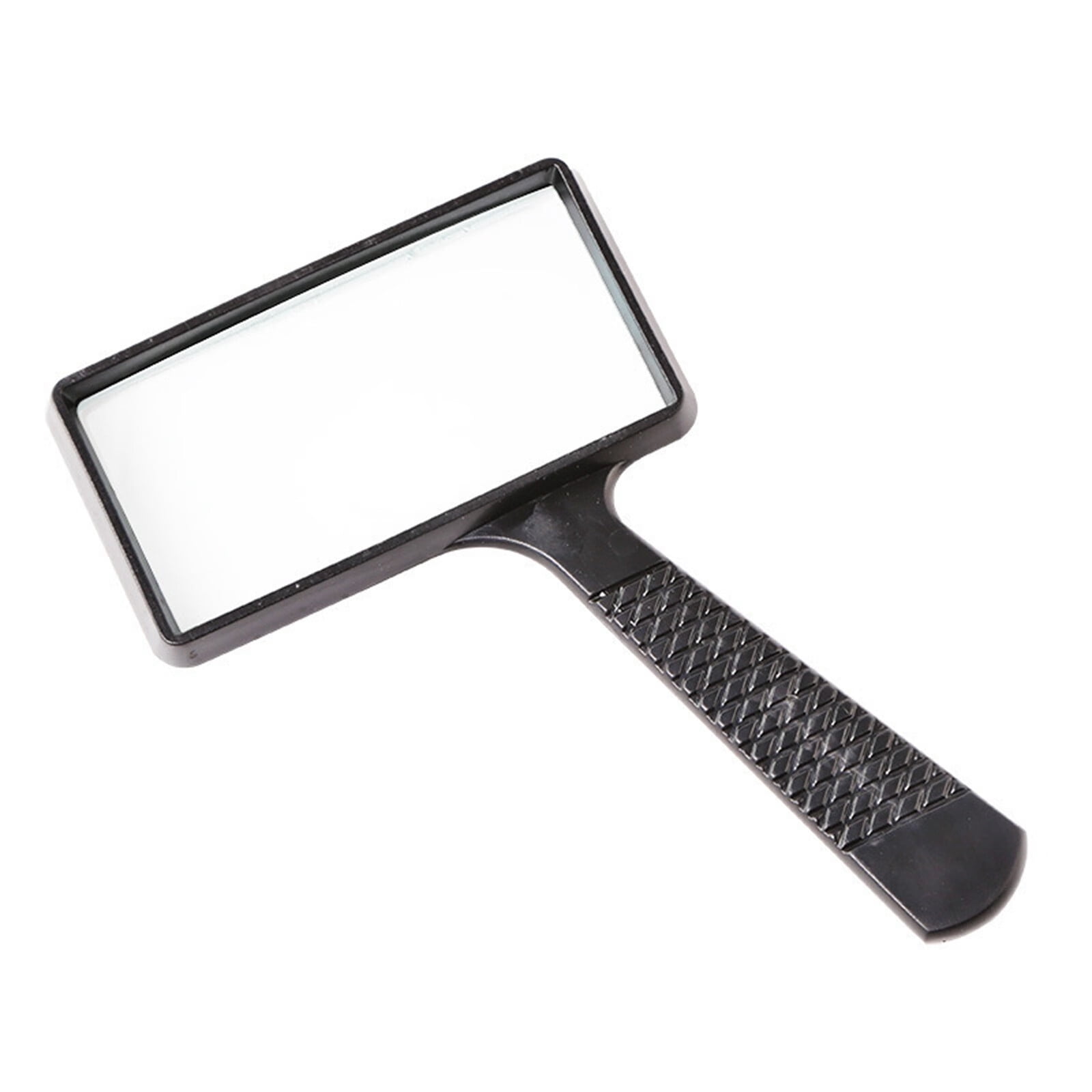 5X Handheld Magnifier Rectangular Magnifying Glass For Seniors