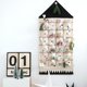 thumbnail image 4 of Bewildely Calendario de Adviento de Navidad de lona con 24 bolsillos, bolsa de almacenamiento colgante, adornos de Navidad, regalo de fiesta, bolsas de Kits de decoración para fiestas Bewildely HA038934-00, 4 of 6