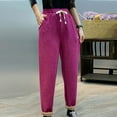 thumbnail image 4 of HUPOM Palazzo Pants For Women Casual Pants Trousers High Waist Rise Long Straight-Leg 3XL, 4 of 5