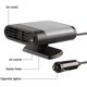 thumbnail image 2 of Auto Heizlüfter, 12V 150W Auto Heizung und Ventilator 2 in 1, Tragbar Auto Defogger Defroster Schnelleheizung Auto Elektro Heizlüfter mit 360 ° Drehbasis (schwarz & grau), 2 of 5