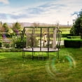thumbnail image 2 of Jumpflex FLEX 10' Round Trampoline, Outdoor Play Equipment with PROJAM Basketball Hoop, 2 of 9