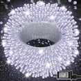 thumbnail image 1 of Cadena de luces LED LJLNION 300 de 30 m para exteriores e interiores, color blanco, 1 of 8