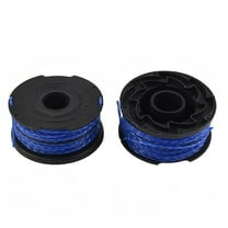 2 Pack String Trimmer Spool and Line Replacement Set for Black & Decker GL652 GL653 GL650 Lawn Mower Spare Blade Garden Replacement Tool