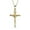 Gold-Tone, variant on Bling Jewelry Womens Traditional Jesus Inri Crucifix Cross Pendant Necklace Two Tone 18K Gold Plated